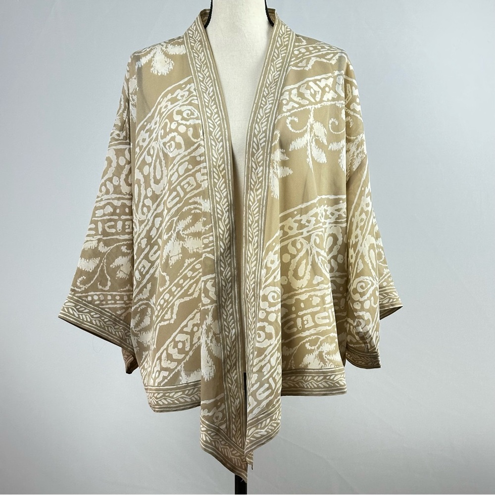 COLDWATER CREEK kimono open front cardigan - size XLP